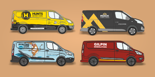 Vehicle Graphics in Newton Abbot