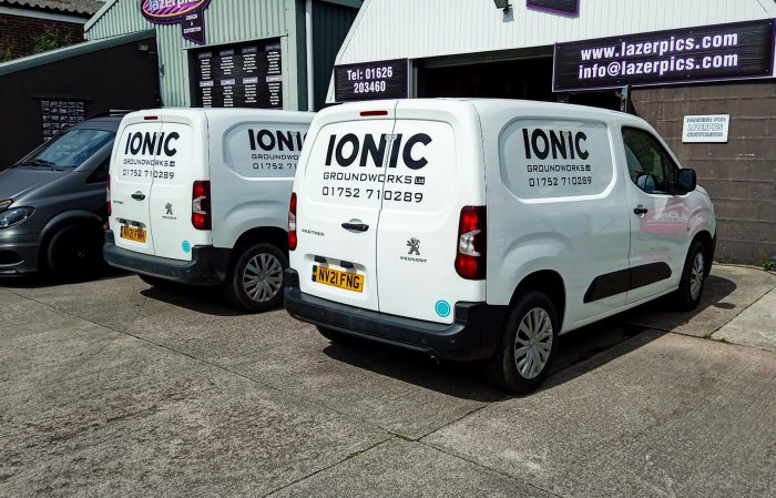 Fleet Vehicle Graphics in Newton Abbot