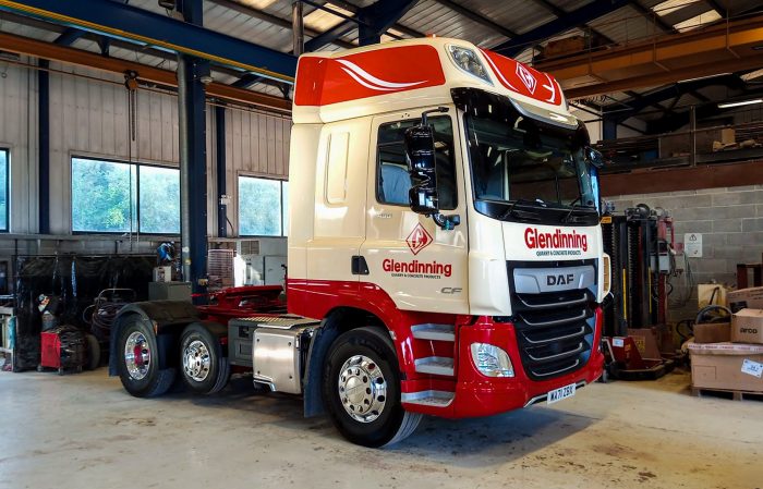 Glendenning Lorry Graphics in Newton Abbot