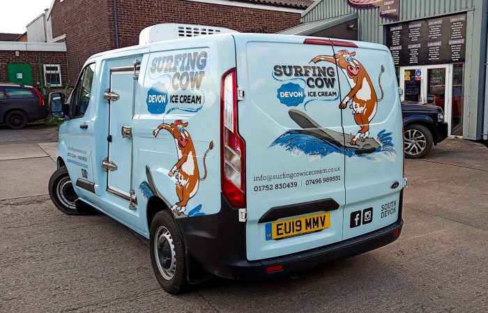 Van Wrapping in Newton Abbot, Devon