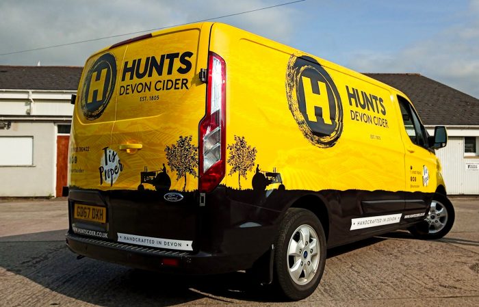 Van Wrapping in Newton Abbot