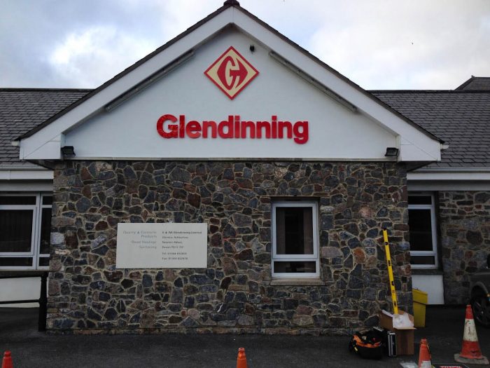 Building Sign Newton Abbot