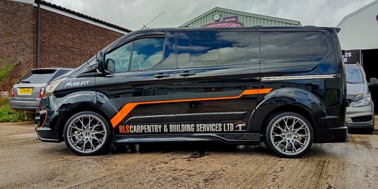 Transit Custom MSRT Graphics in Newton Abbot Transit Custom MSRT Graphics in Newton Abbot