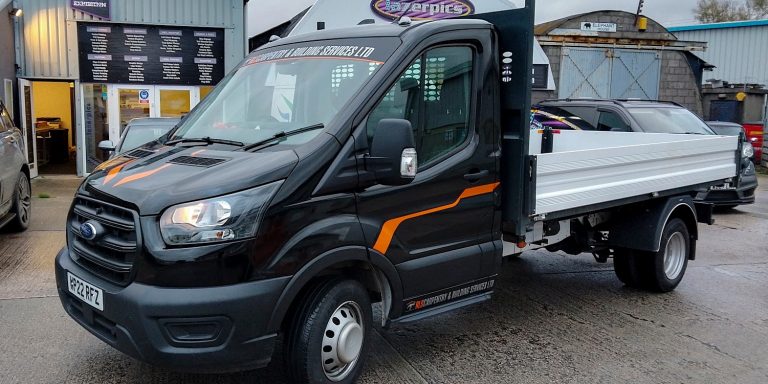 Transit Flatbed Vinyl Wrap Transit Flatbed Vinyl Wrap