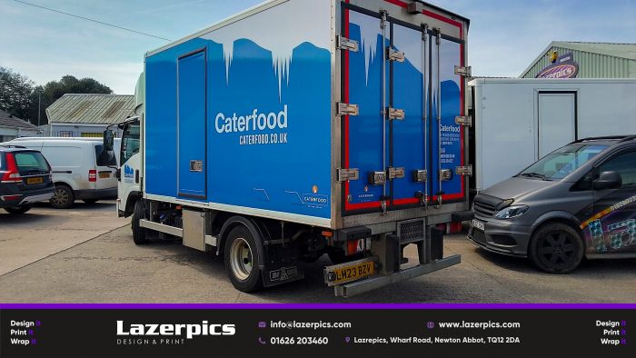 Caterfood Lorry Wrap