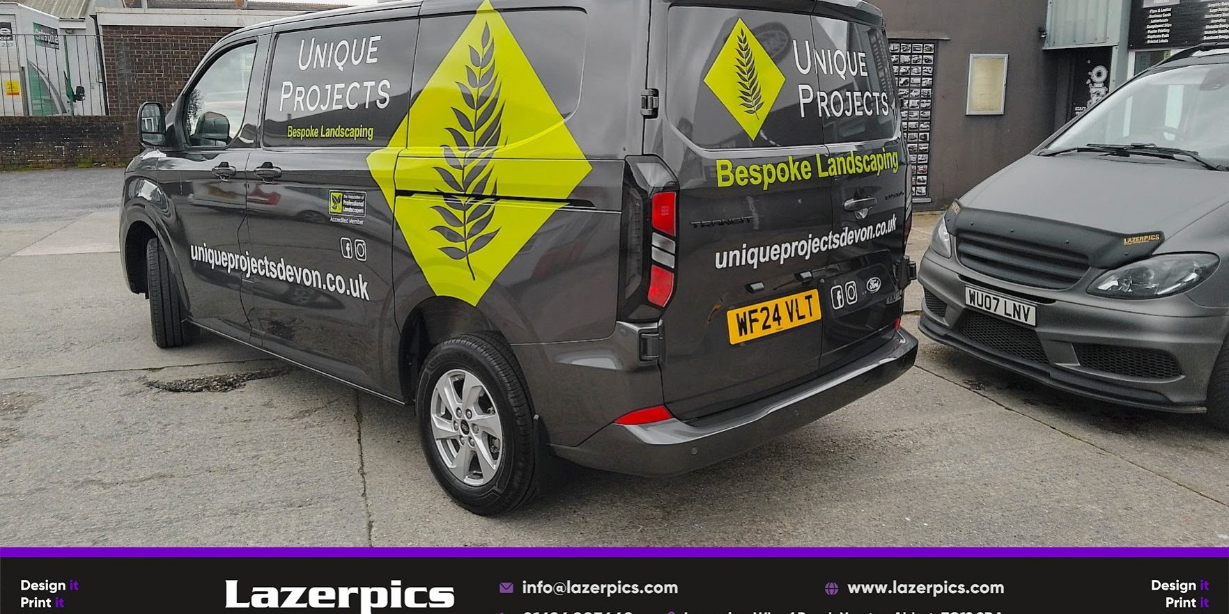Ford Transit Custom 2024 Van Graphics Ford Transit Custom 2024 Van Graphics